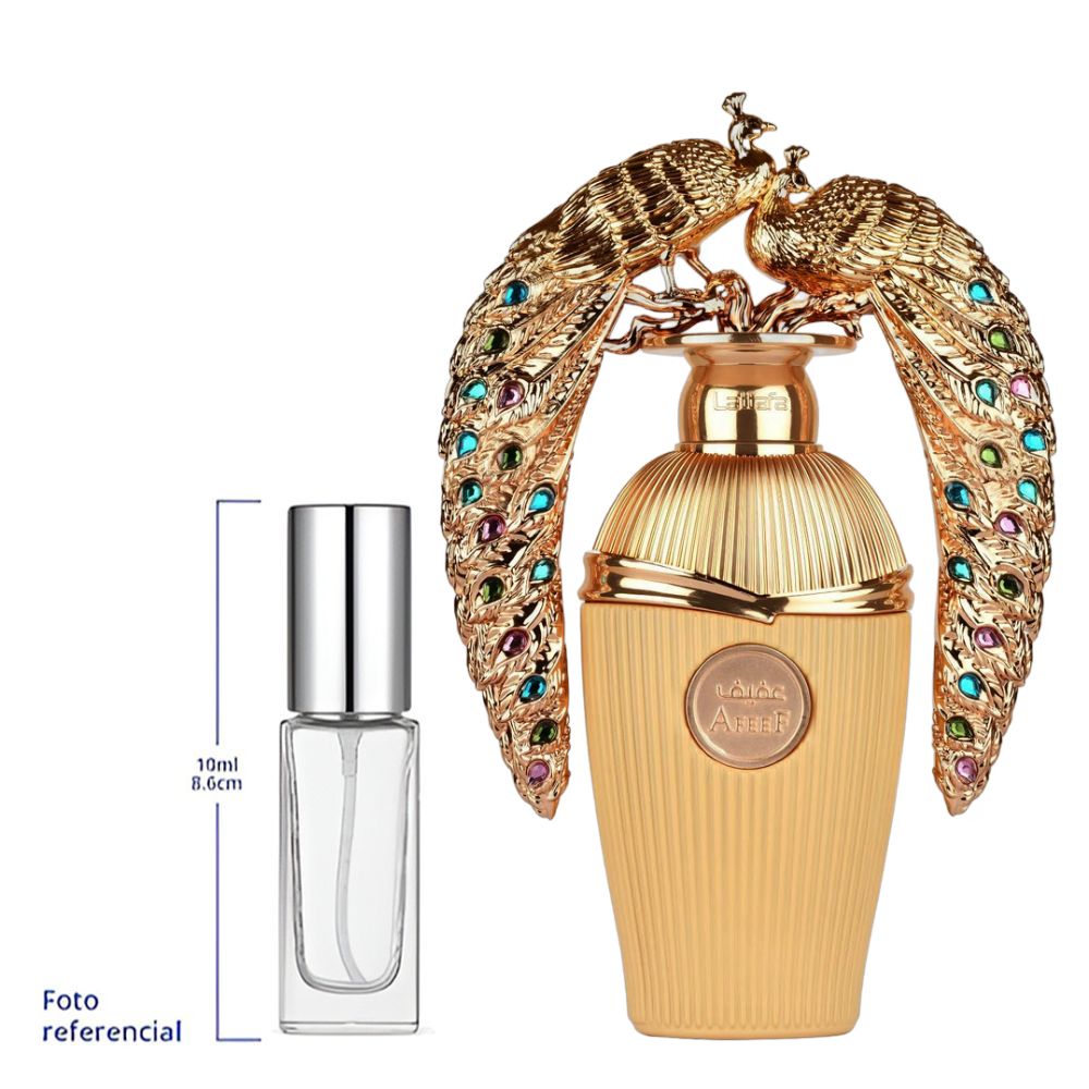 Lattafa Afeef Decant Travel Size Eau De Parfum For Woman