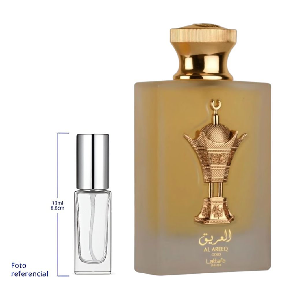 Lattafa Al Areeq Gold Decant Travel Size Eau De Parfum Unisex