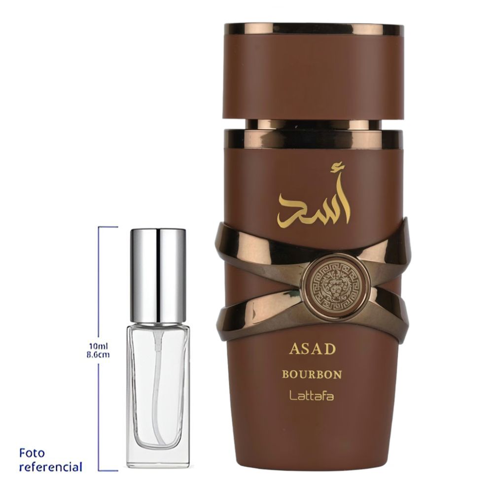 Lattafa Asad Bourbon Decant Travel Size Eau De Parfum For Men