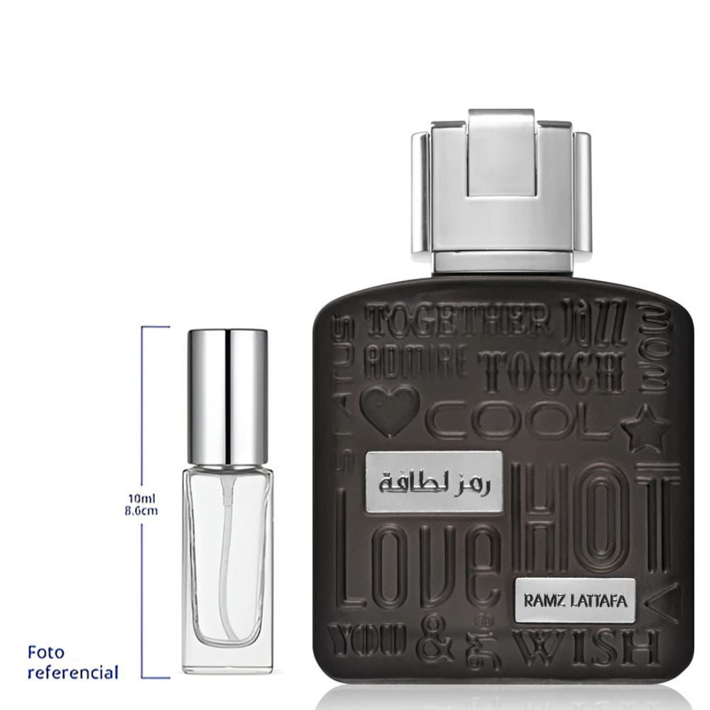 Lattafa Ramz Silver Decant Travel Size Eau De Parfum Unisex