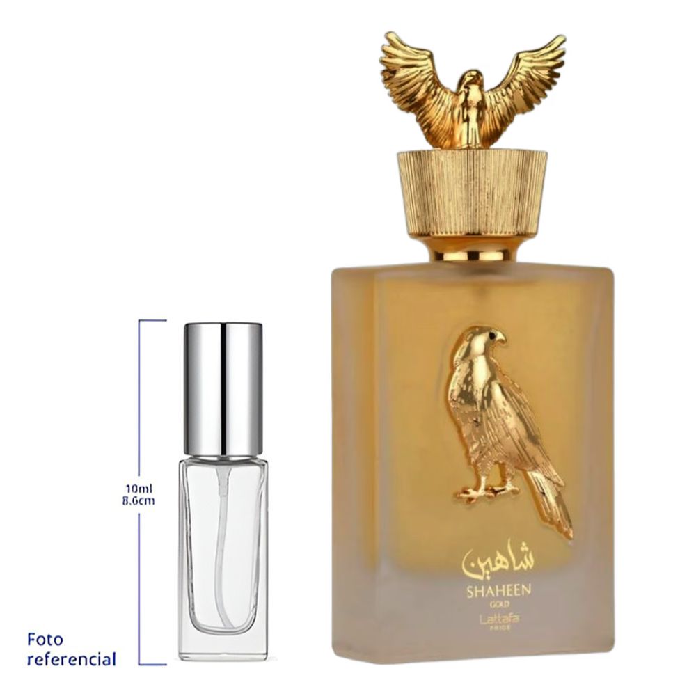 Lattafa Shaheen Gold Decant Travel Size Eau De Parfum Unisex