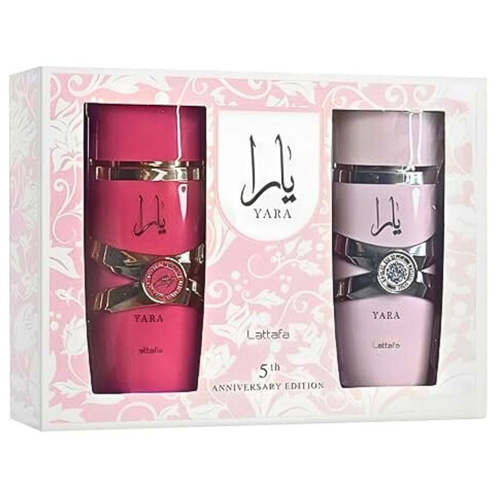 Lattafa Yara Set 5th Anniversary Edition Yara 100ml + Yara Candy 100ml