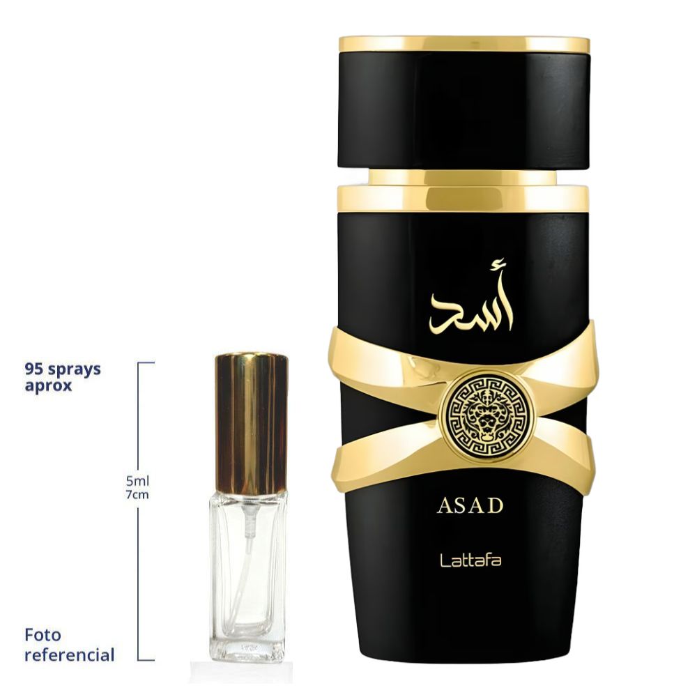 Lattafa Asad Decant Travel Size Eau De Parfum Unisex