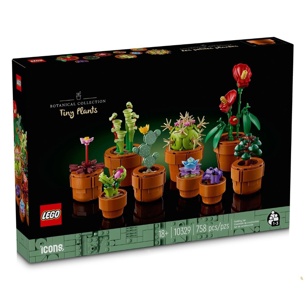 Lego Botanicals Collection Tiny Plants 758 Pzs 18+