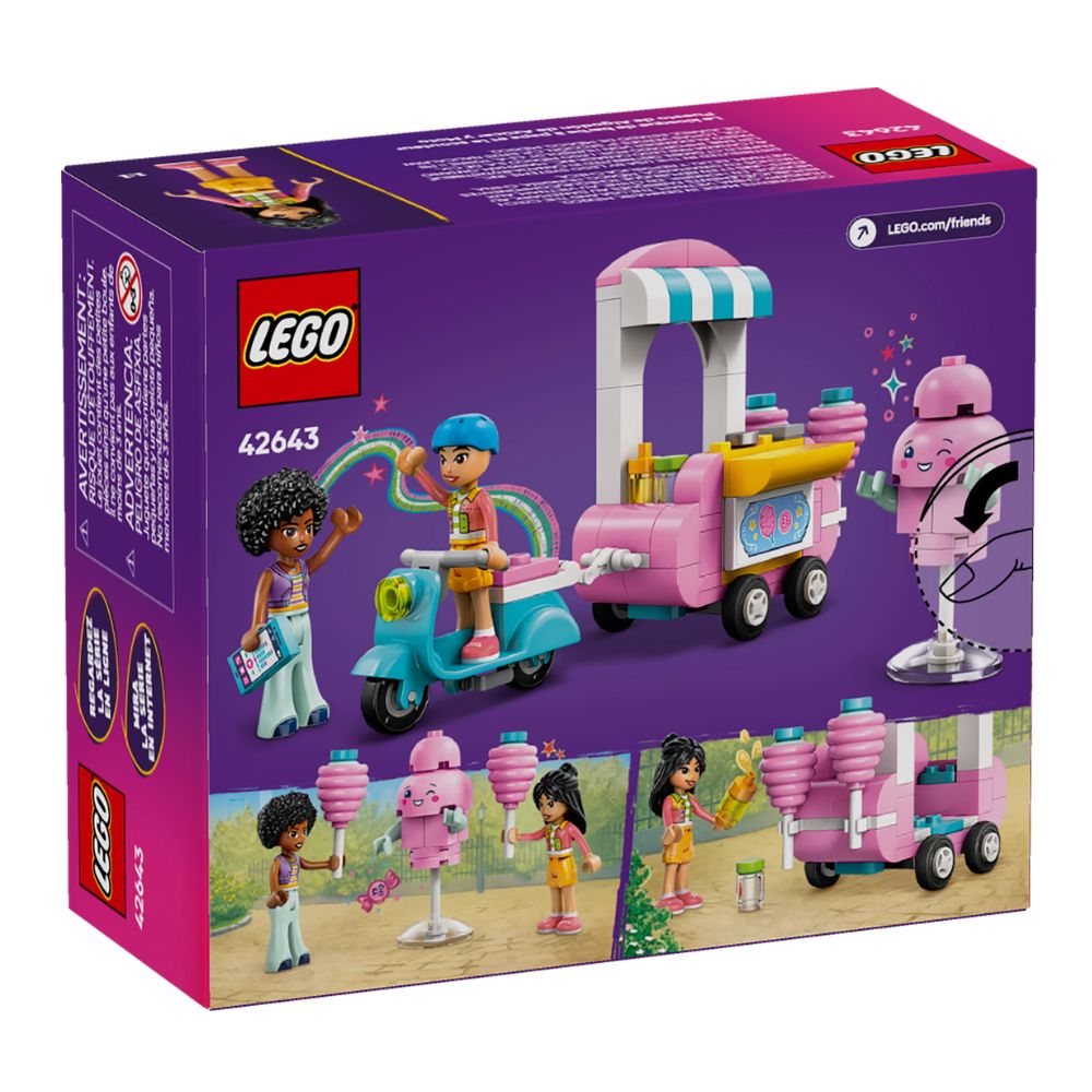 Lego Friends Cotton Candy Stand Scooter 110 Pzs 6+