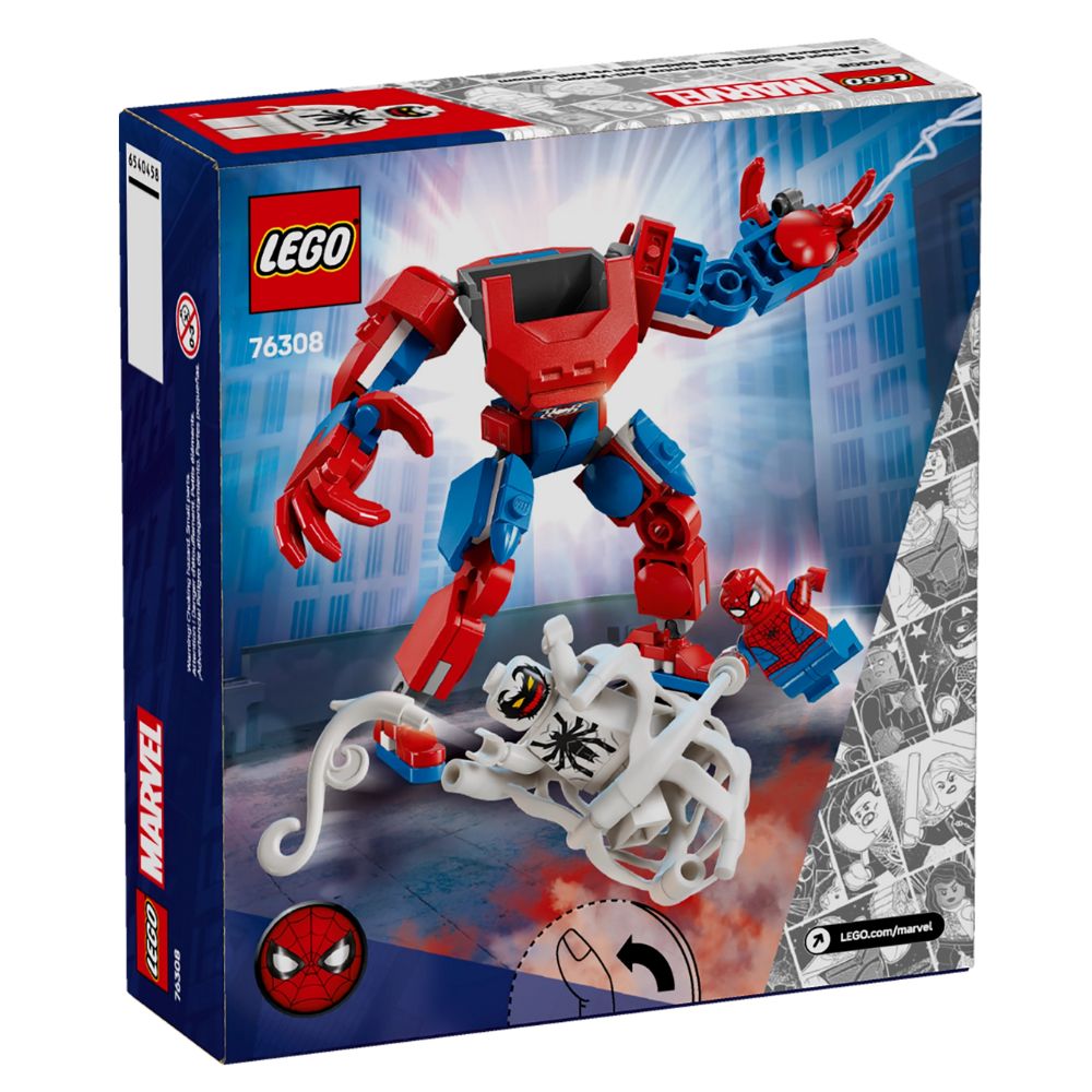 Lego Marvel Spider-Man Mech Vs. Anti-Venom 107 Pzs 6+