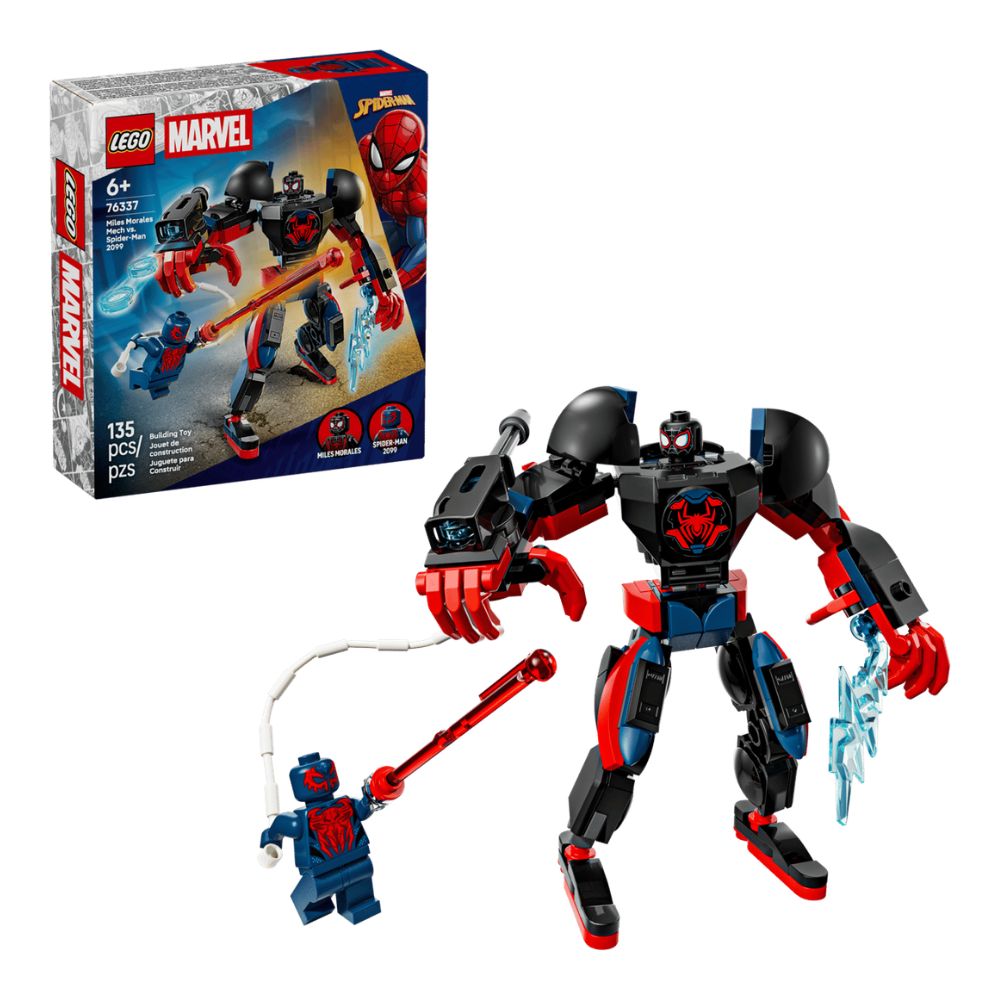 Lego Miles Morales Mech vs Spider Man 2099 135pzs 6+