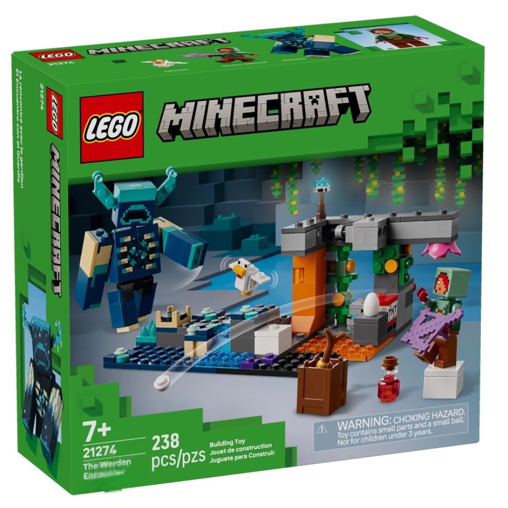 Lego Minecraft The Warden Encounter 238 Pzs 7+