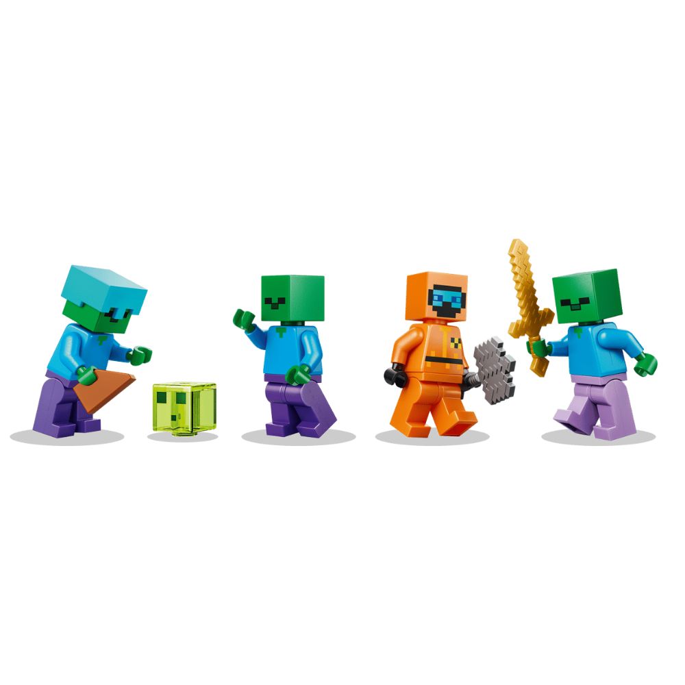 Lego Minecraft Zombie Dungeon 284 Pzs 8+