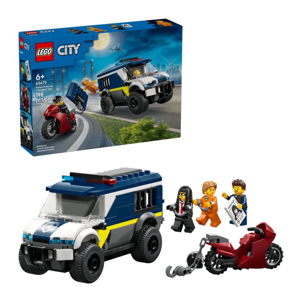 Lego Police Prisioner Transport Van 198 Pzs 6+