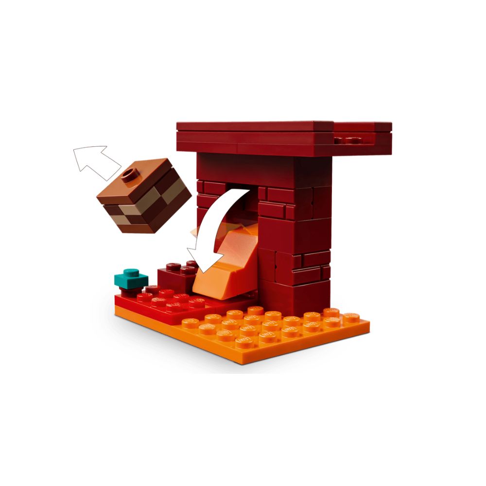 Lego The Nether Lava Battle 99 Pzs 6+