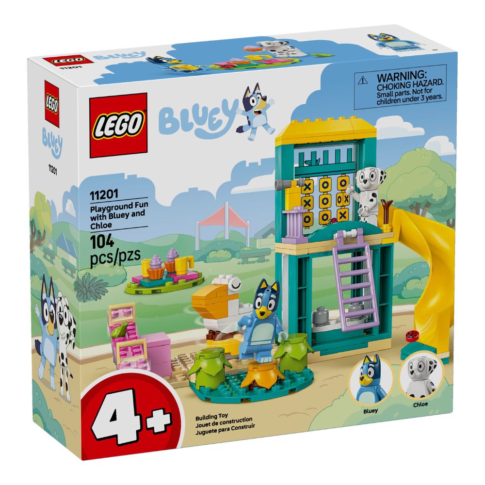 Lego Playground Fun With Bluey And Chloe 104 Pzs 4+