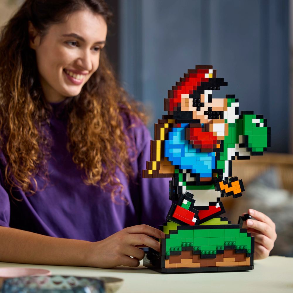 Lego Super Mario World Mario & Yoshi 1215 pzs 18+