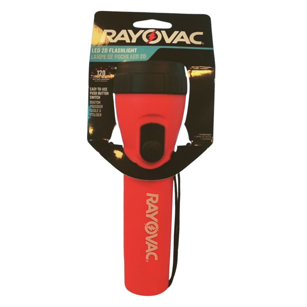 Linterna Rayovac Led 2D Flashlight 120 Hours