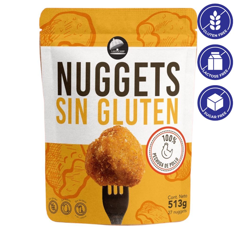 Listochef Nuggets Sin Gluten 513gr