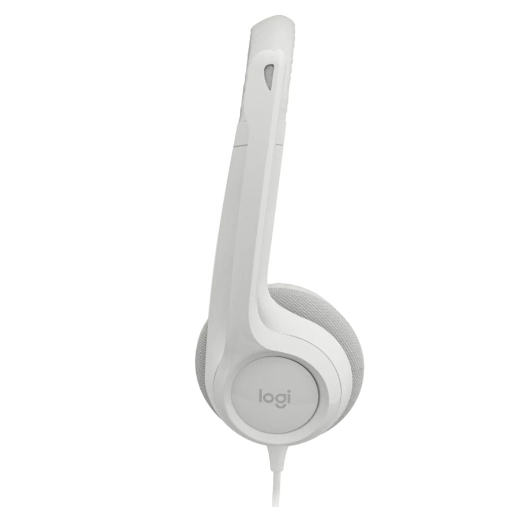 Logitech Audifonos H390 Con USB Para Computadora Blanco