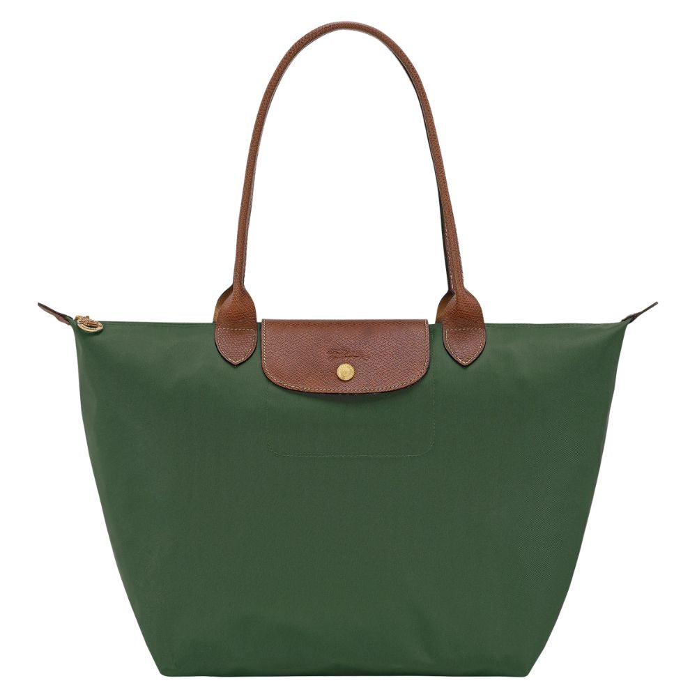 Longchamp Cartera Le Pliage Shoulder Bag Large Color British Green