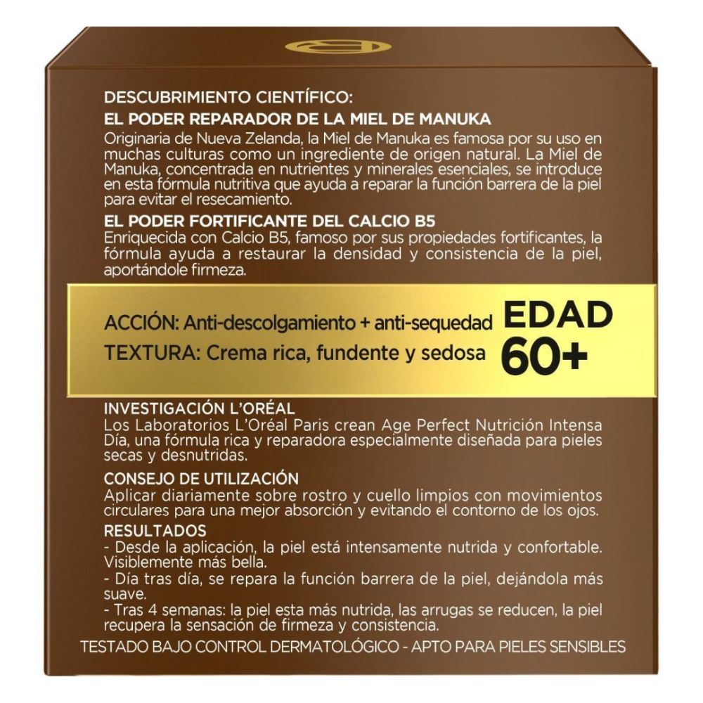 Loreal Crema Reparadora Antiarrugas Dia Nutricion Intensa 50 ml