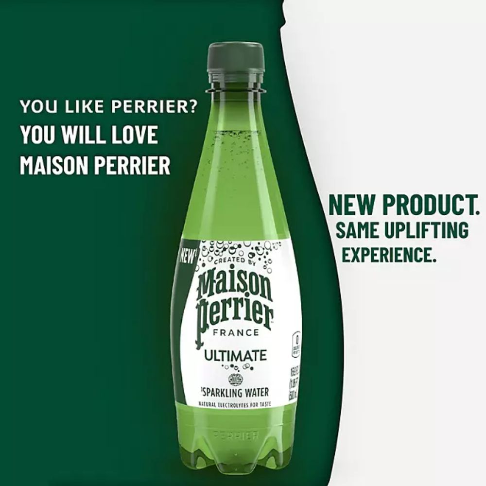 Agua Sparkling Maison Perrier 24 Und x 500ml