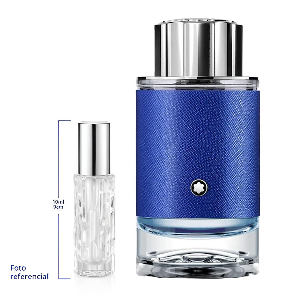 Mont Blanc Explorer Ultra Blue Decant Travel Size 10ml 150 Sprays Aprox Eau de Parfum For Men