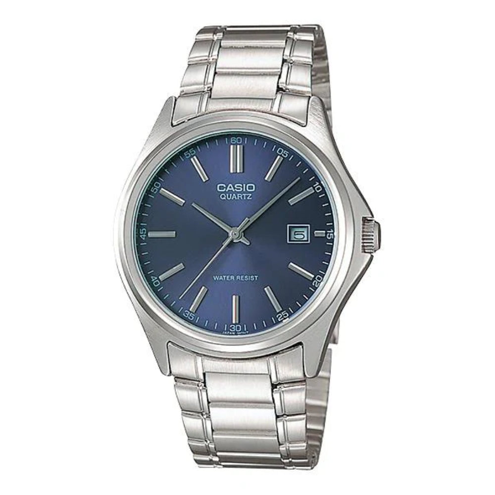 Casio Reloj Casual Correa De Acero Inoxidable Para Caballeros Silver
