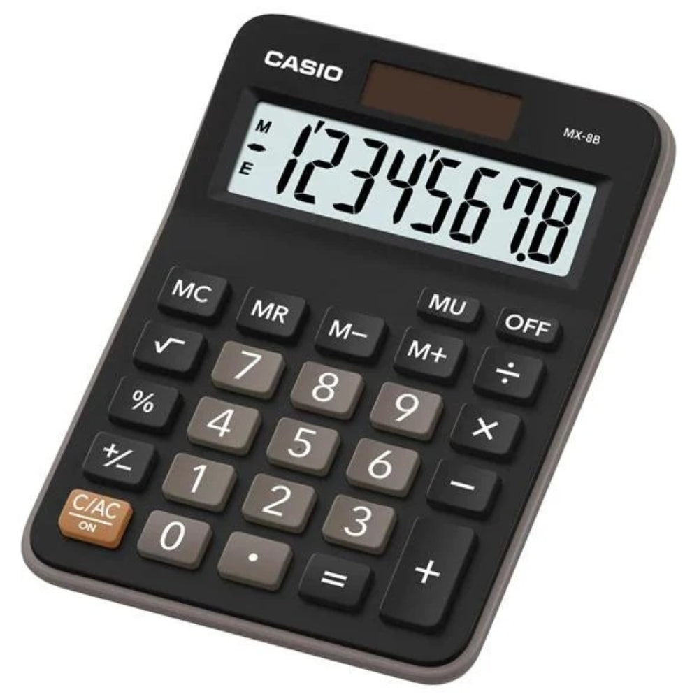 Casio Calculadora De Escritorio 8 Dígitos MX-8B