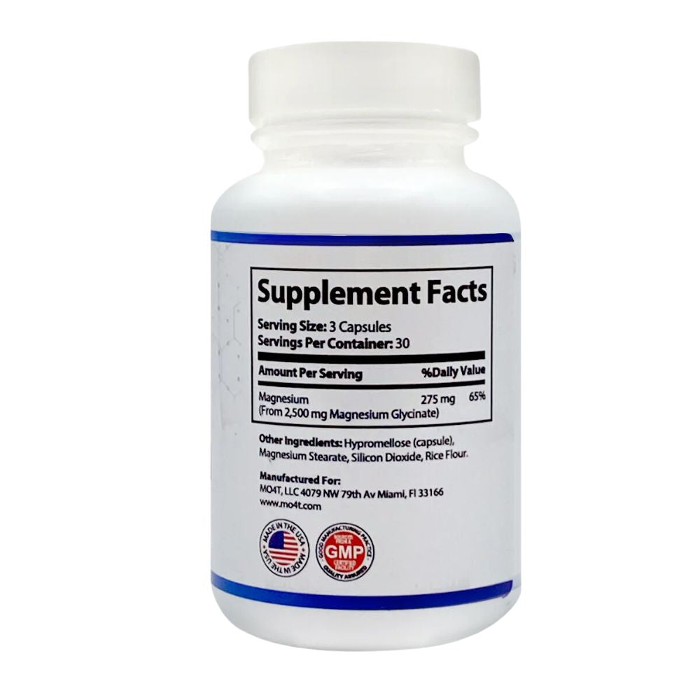 MO4T Magnesio Glycinate 90 Capsulas
