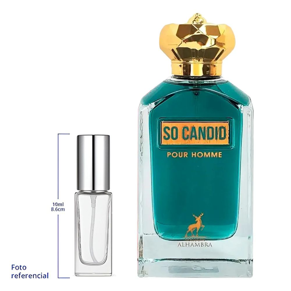 Maison Alhambra So Candid Decant Travel Size Eau De Parfum For Men