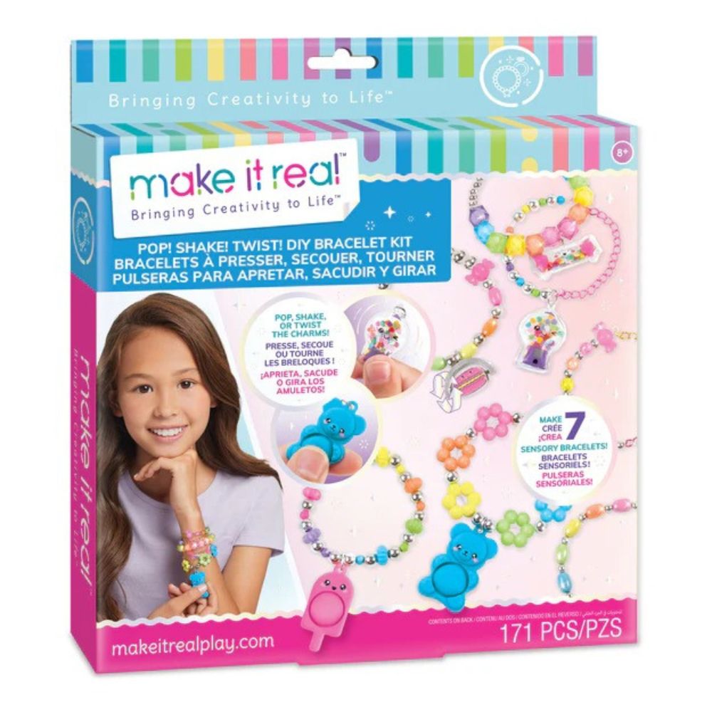 Make It Real Pulsera Para Apretar,Sacudir Y Girar 8+ 171Pzs
