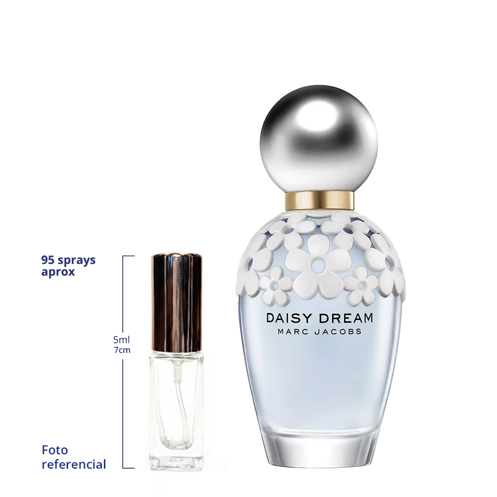 Marc Jacobs Daisy Dream Decant Travel Size 10ml 95 a 150 Sprays Aprox Eau De Toilette for Woman