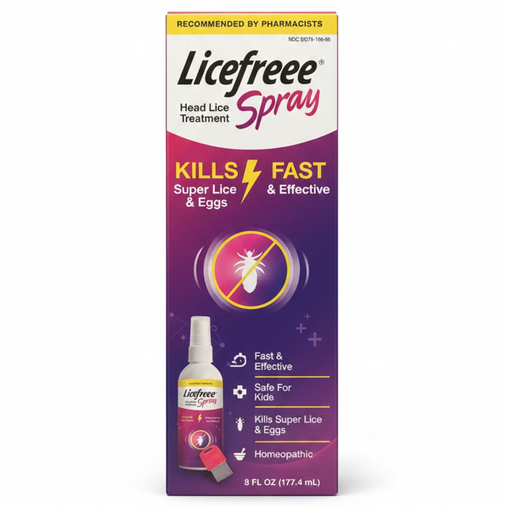 Mata Piojo Licefreee Spray Kills Super Lice & Eggs 177.4ml