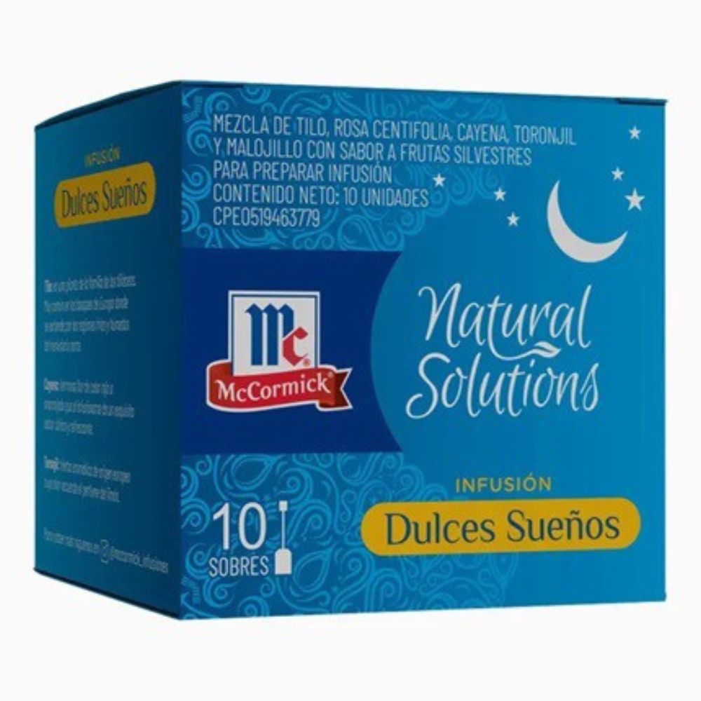 McCormick Infusión De Té Dulces Sueños Natural Solutions 10 Und