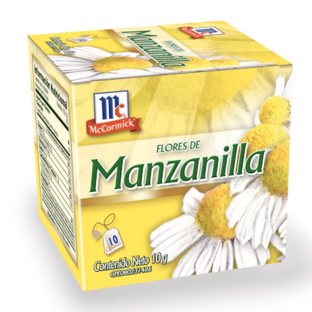 McCormick Infusión De Té Flores De Manzanilla 10 Und