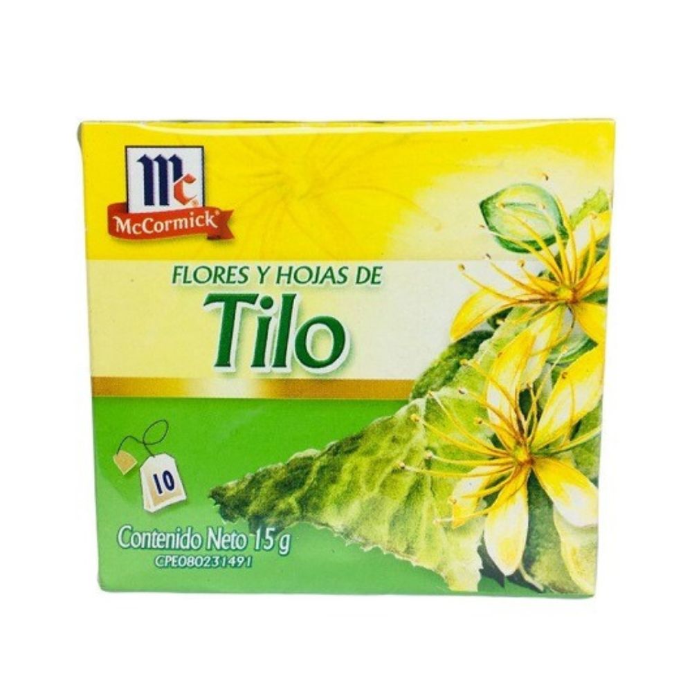McCormick Infusión De Té Flores Y Hojas De Tilo 10 Und