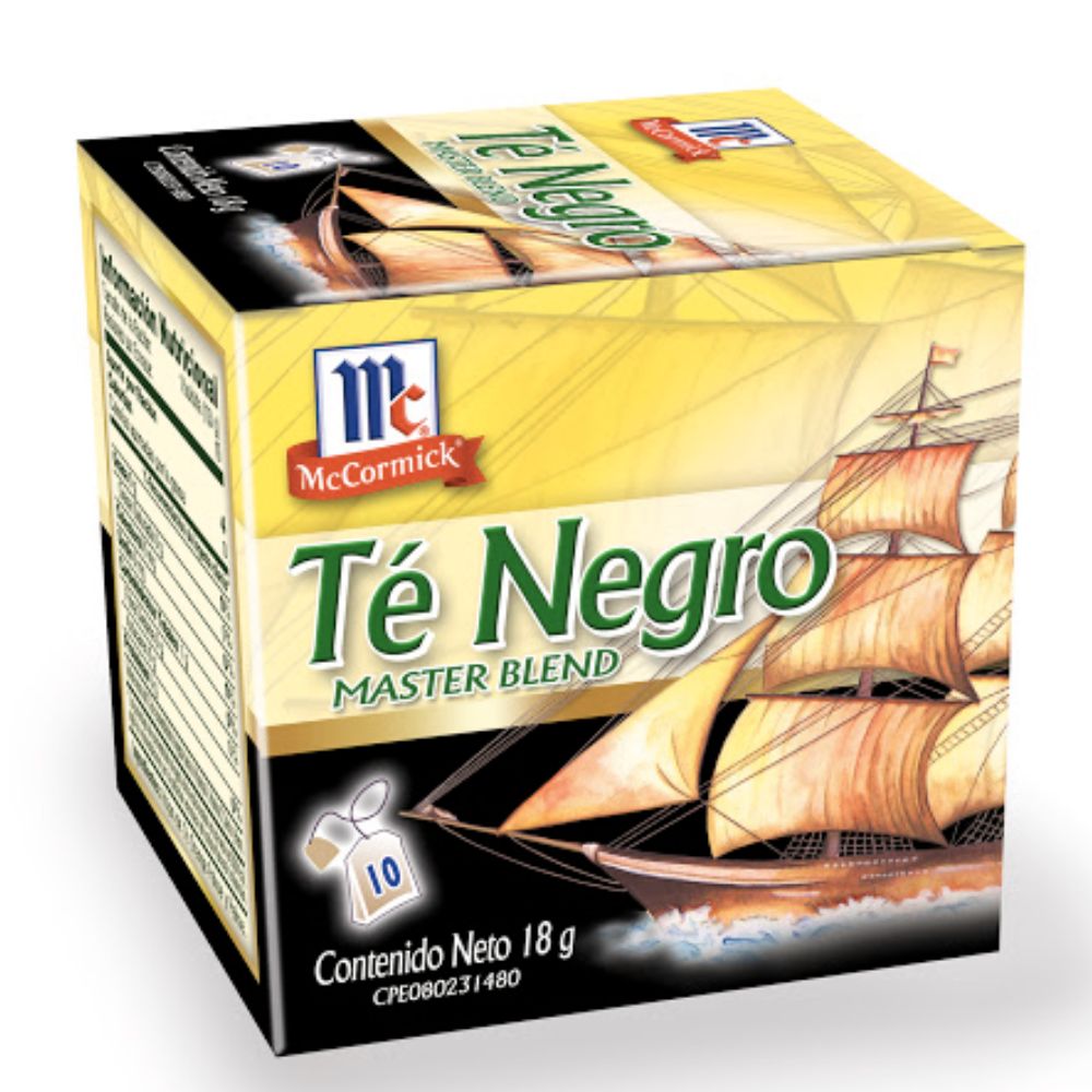 McCormick Infusión De Té Negro Master Blend 10 Und