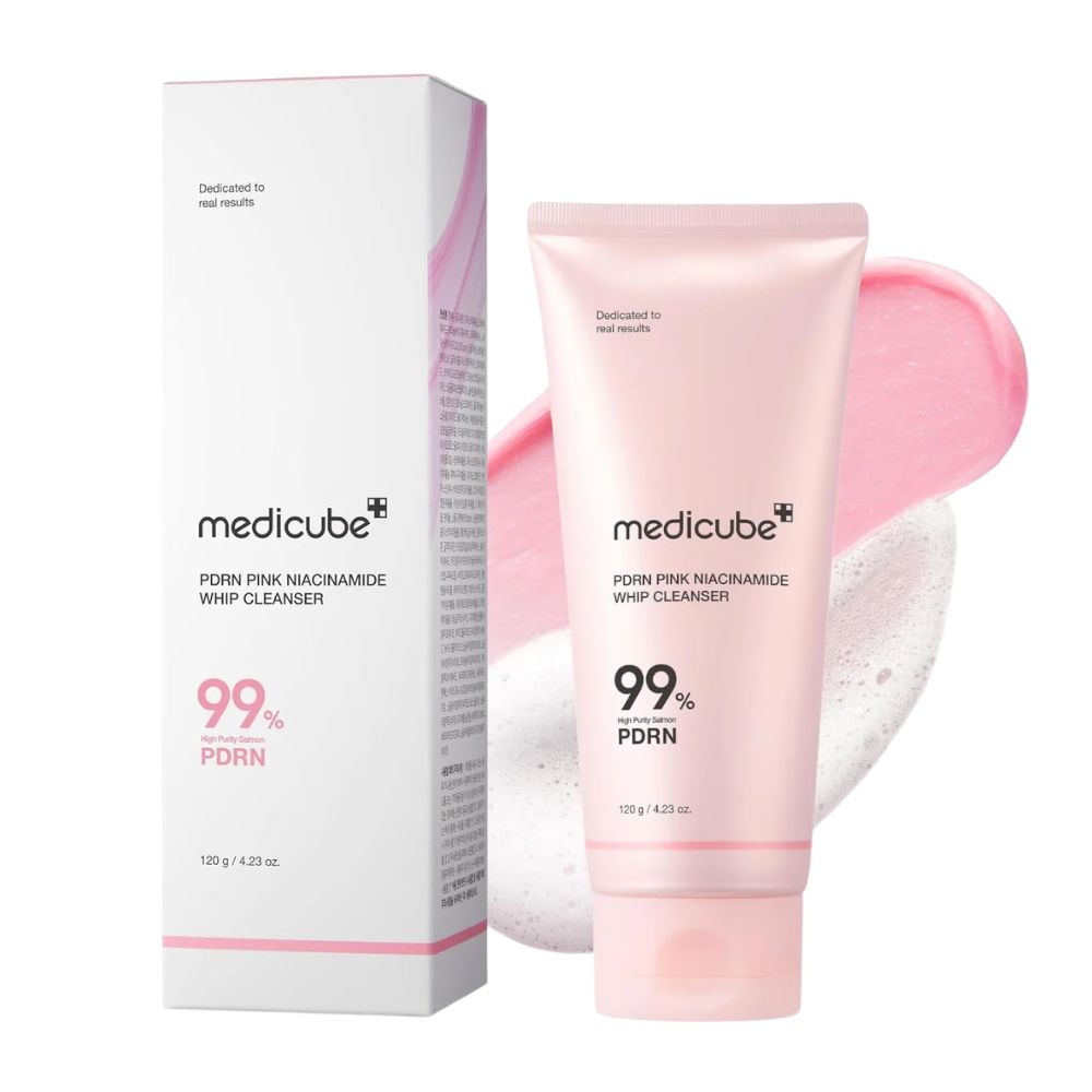 Medicube PDRN Pink Niacinamide Whip Cleanser 99% 120gr
