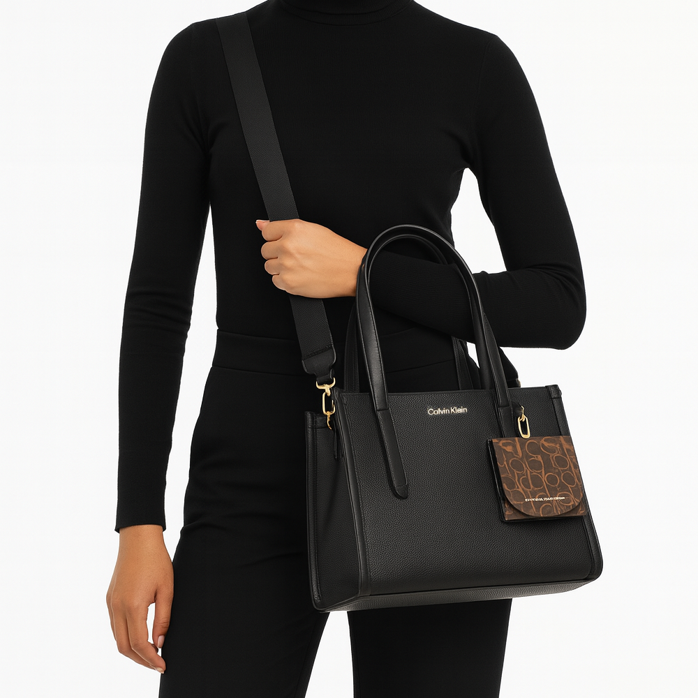Calvin Klein Cartera Tote Black