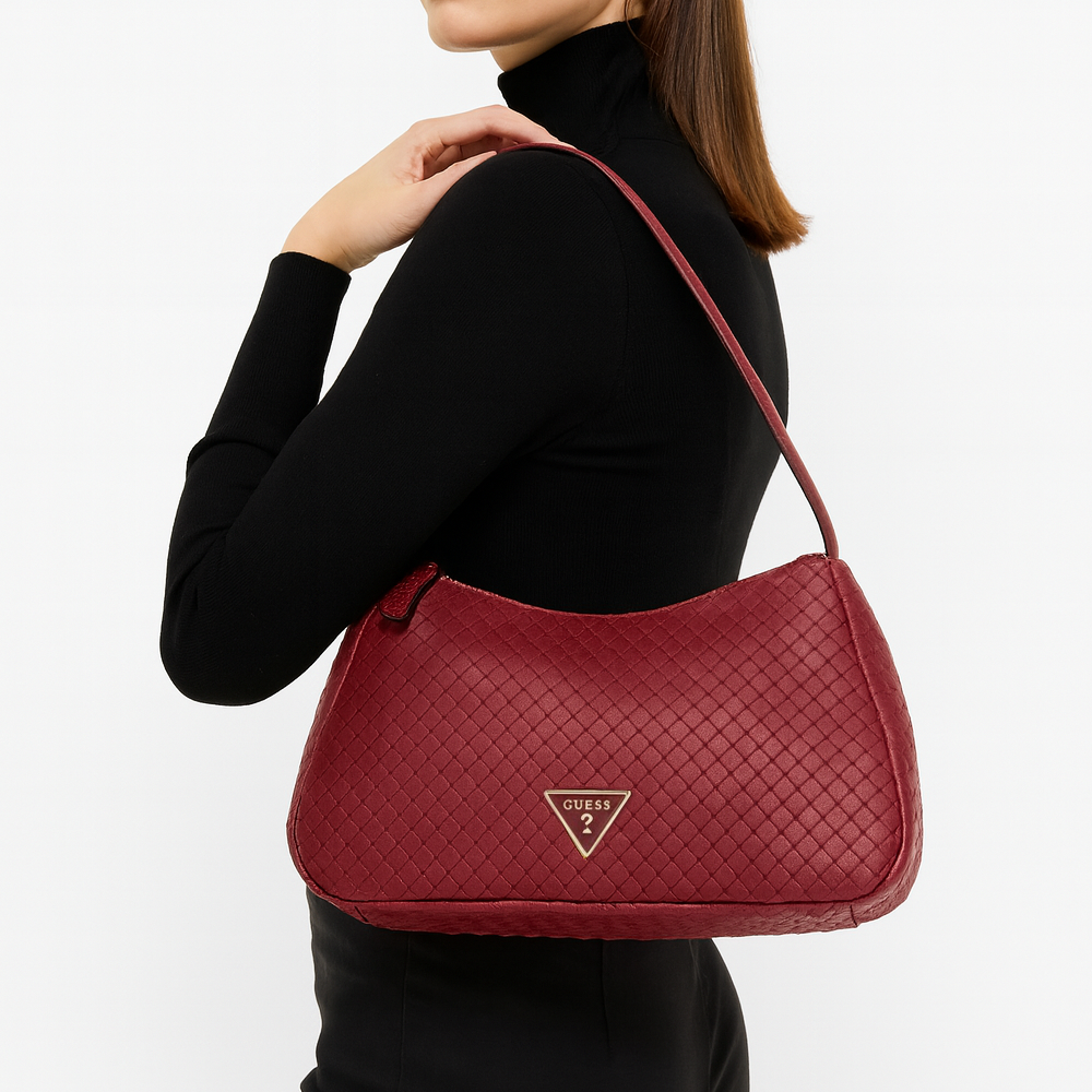 Guess Cartera Alisha Black Cherry