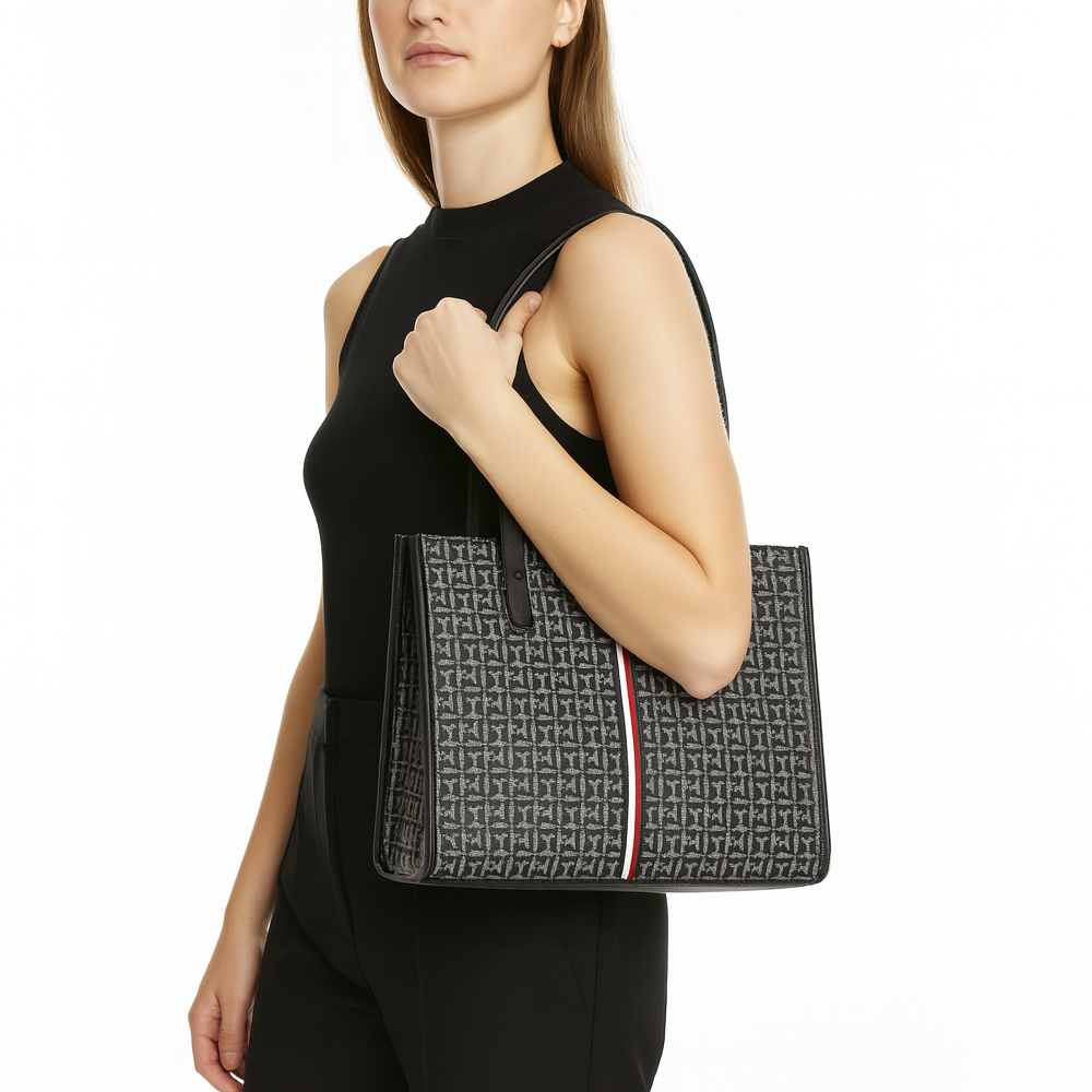 Tommy Hilfiger Cartera Logo Black