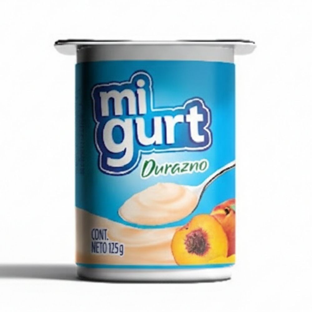 Migurt Yogurt Batido Sabor Durazno 125gr