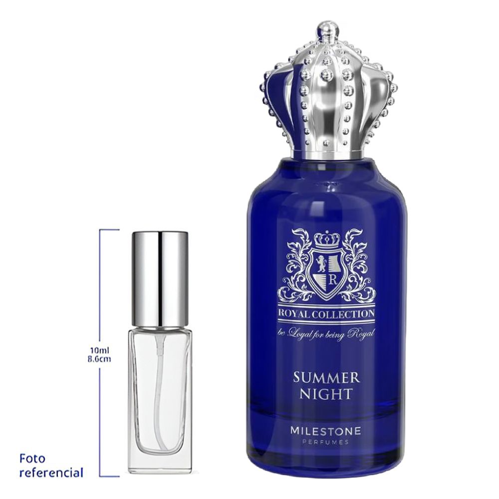 Milestone Royal Collection Summer Night Decant Travel Size Eau De Parfum Unisex