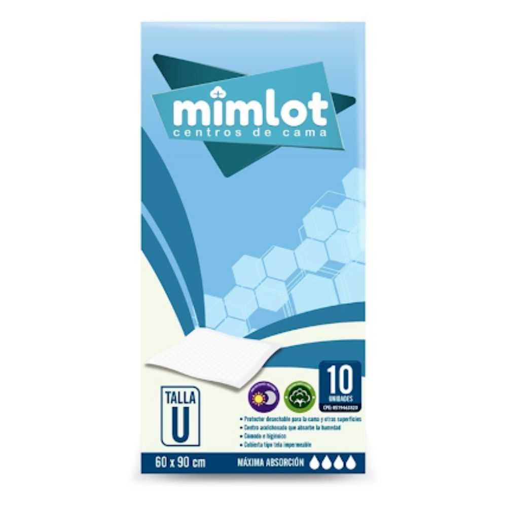 Mimlot Centro De Cama Tala U 10 Und