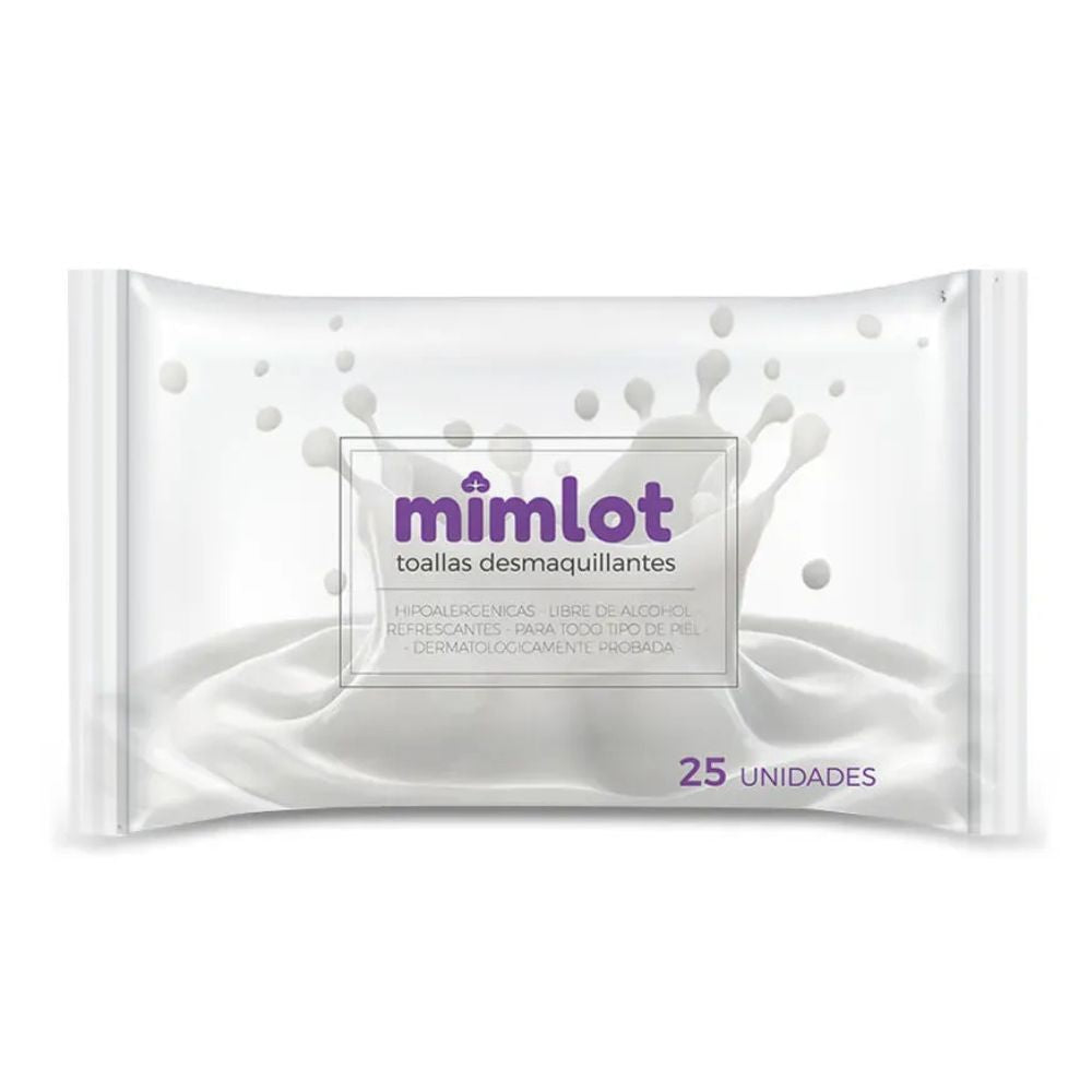 Mimlot Toallas Desmaquillantes Orquidea 25Und