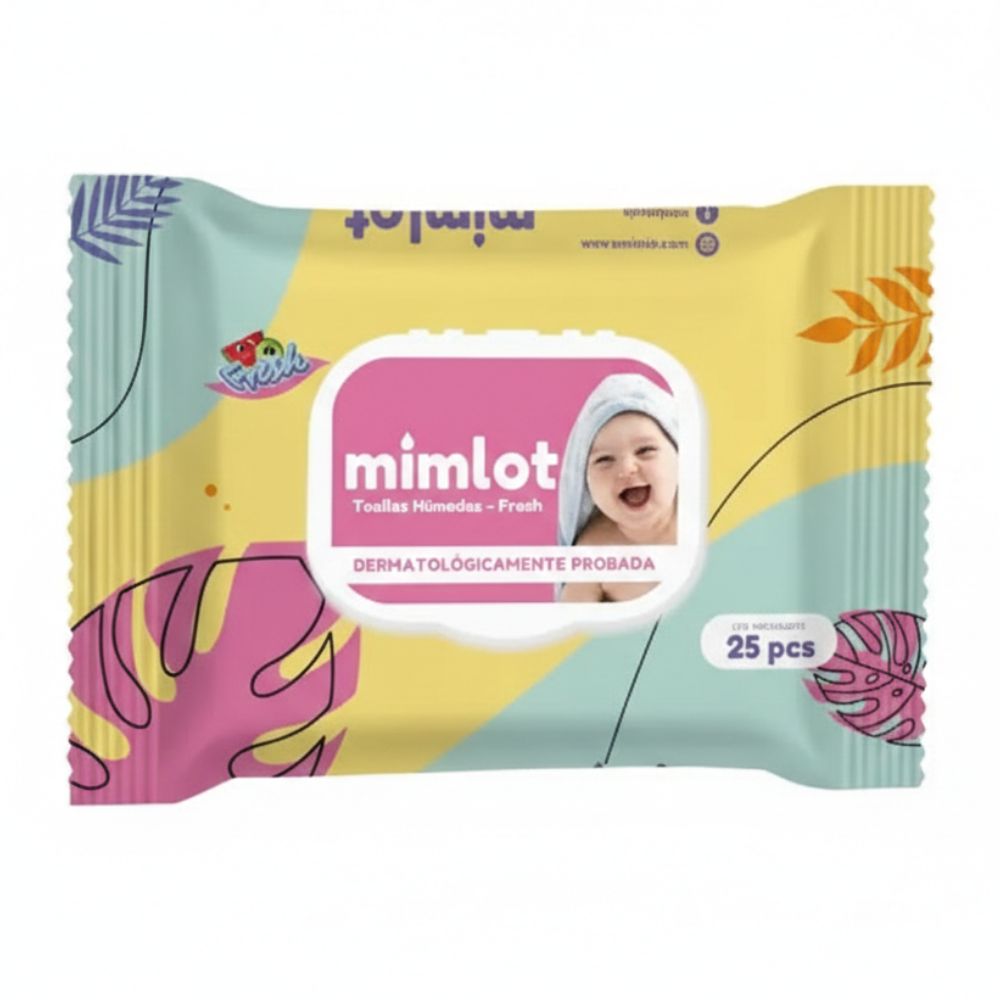 Mimlot Toallas Húmedas Fresh 25 Pcs