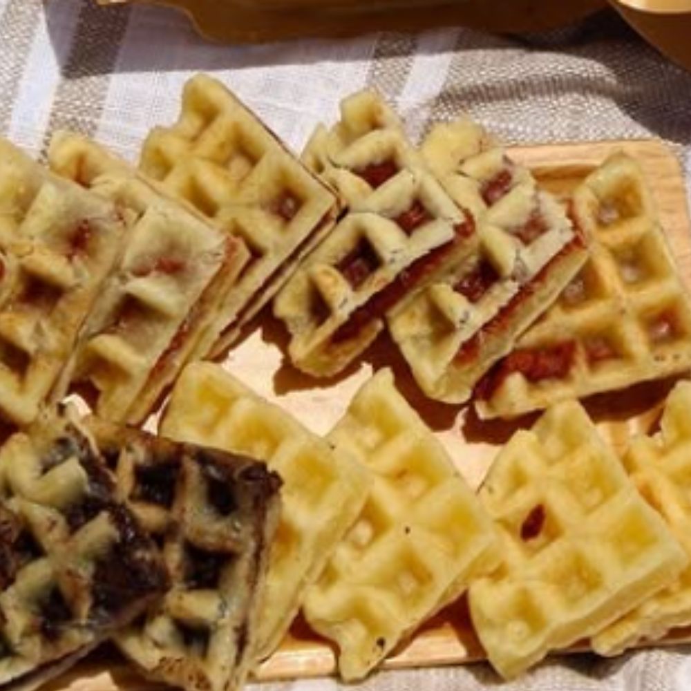Mini Waffles De Chocolate Sin Azucar 18 Und