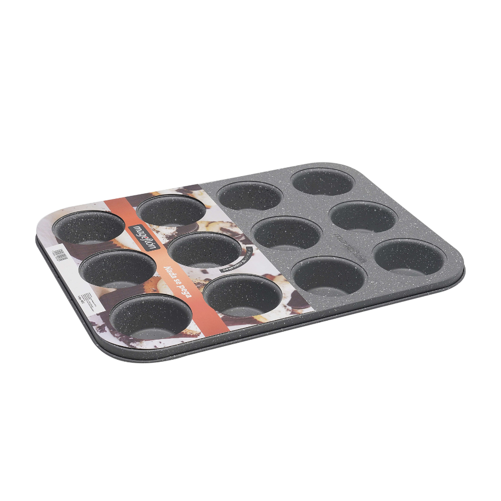 Mageflon Molde Para 12 Mini Cupcakes
