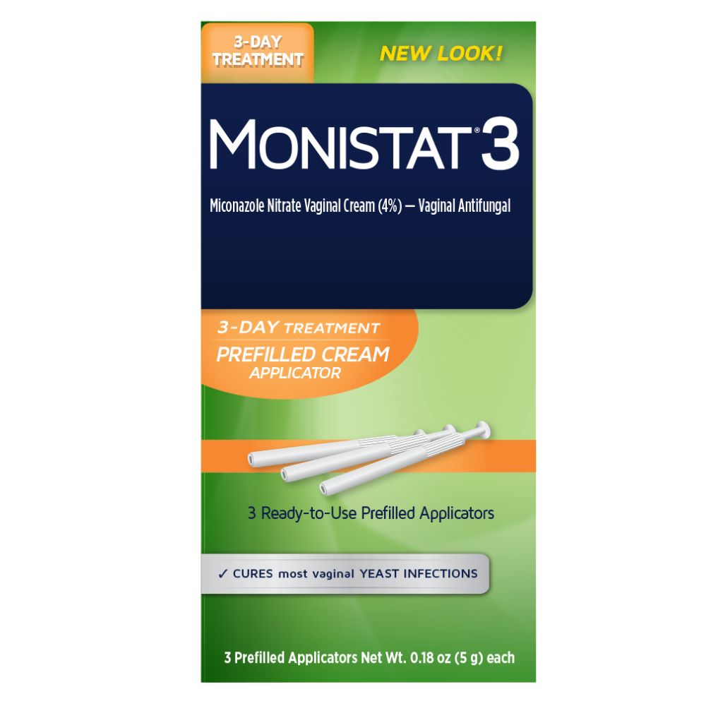 Monistat 3 Antimicotico Vaginal 3 Day Treatment 5gr