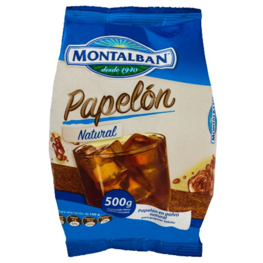 Montalban Papelon Natural Granulado 500grs