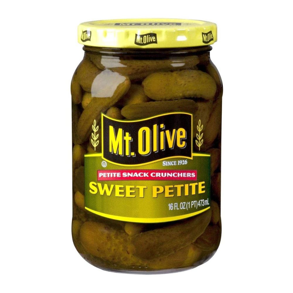 Mt. Olive Sweet Petite Snack Cruncher Pickles 473ml