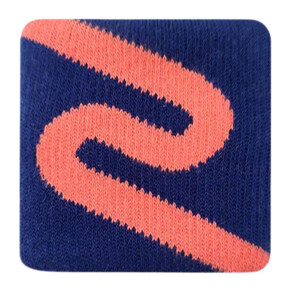 Muñequeras Cortas 2pk Zusset Azul/Coral 8-8cm